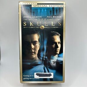 Universal Special Edition VHS Tapes - The Skulls